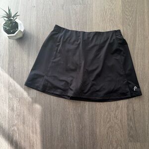 Head Black Athletic Skirt